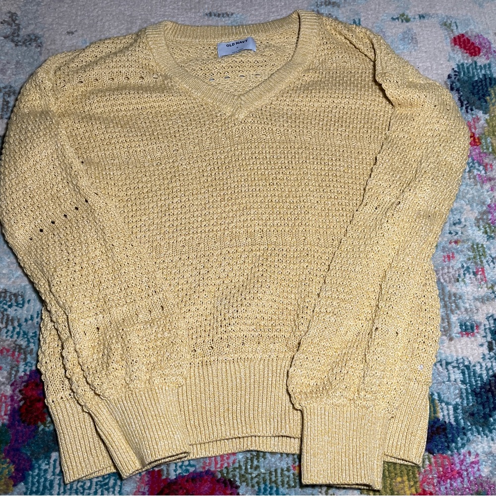 V-neck sweater
